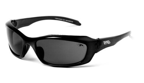 Eyres 702 prescription safety glasses black frame