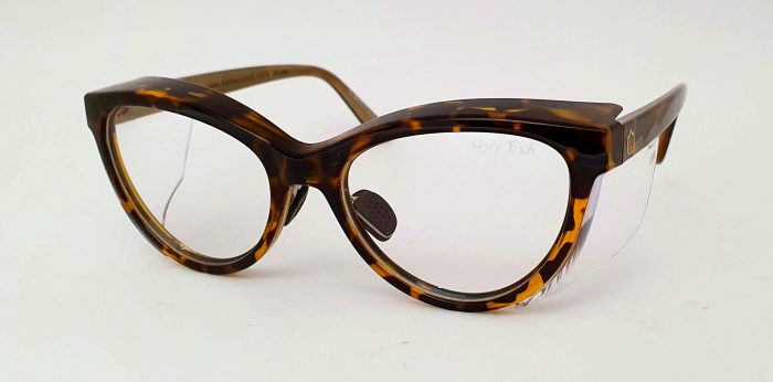 Ugly Fish Lynx tortoise Shell ladies safety glasses.